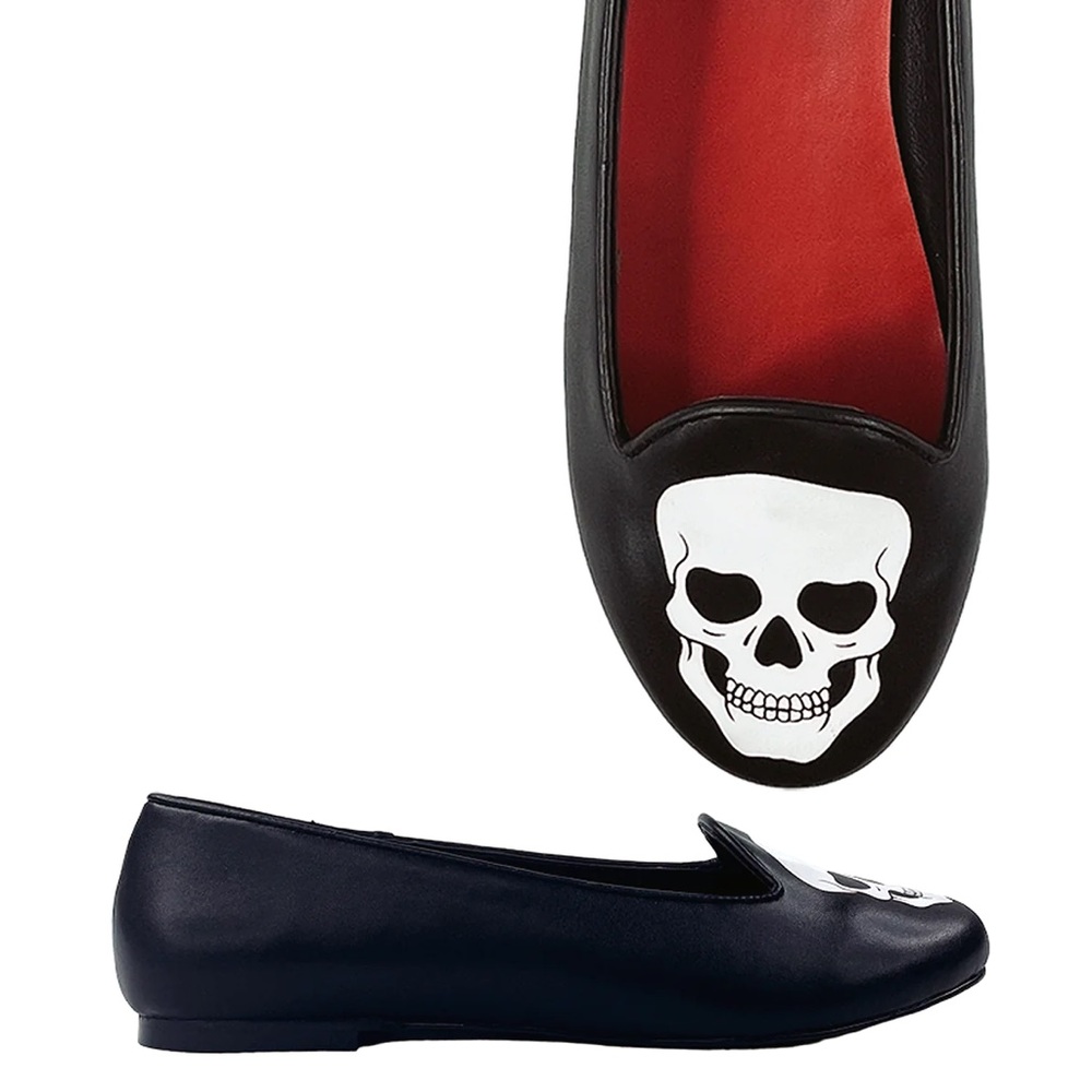 Strange Cvlt Lydia Skull flat size 10